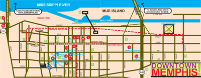 Downtown Map